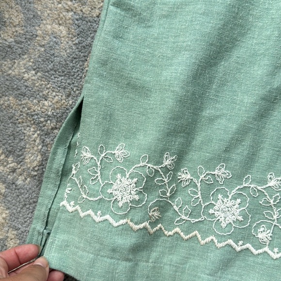 Vintage Cape Cod Sportswear Vest & Pant Set Mint Green 16 - Picture 3 of 12